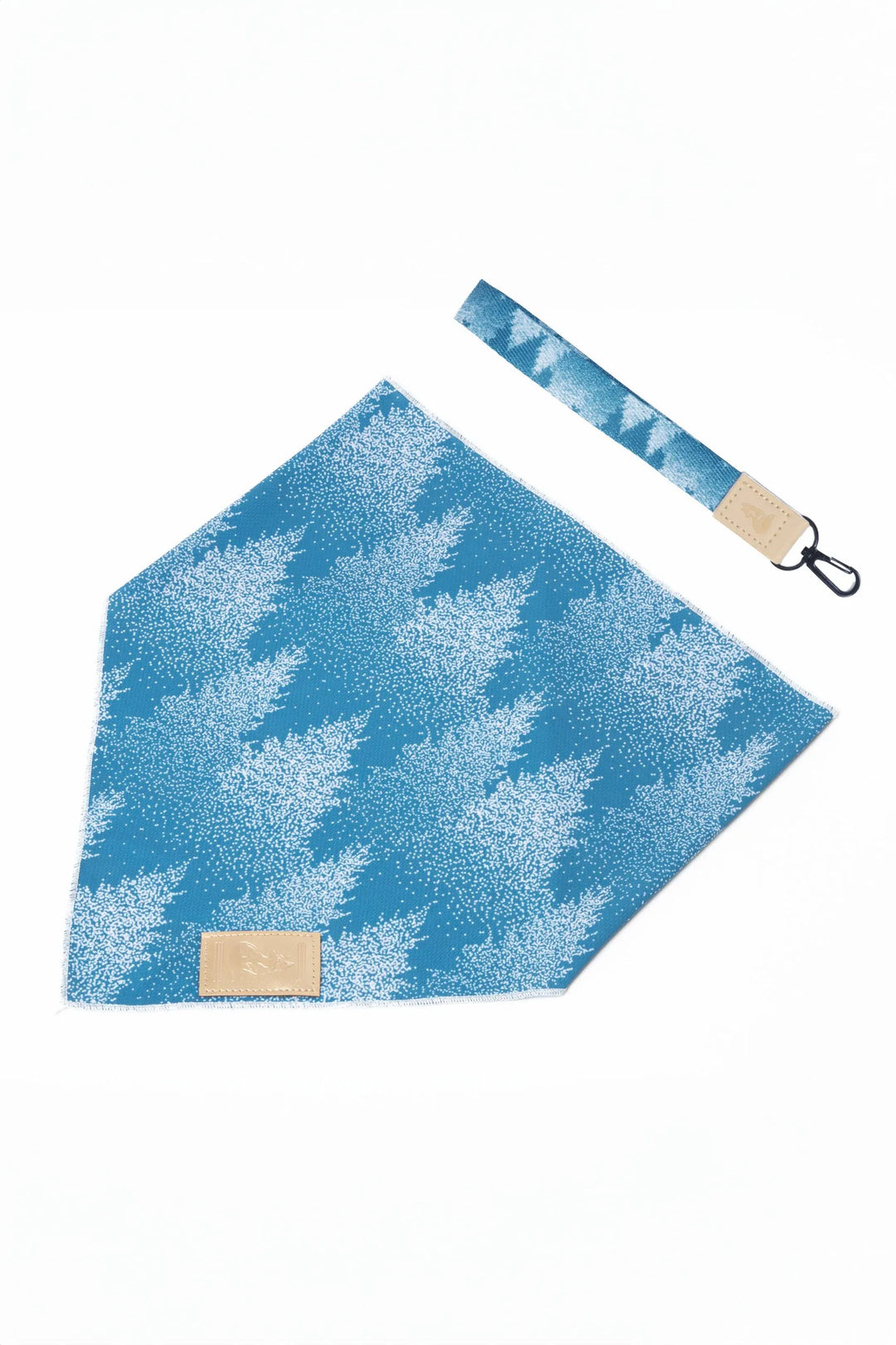Siberian Spruce Dog Bandana & Matching Keychain - Aria the Fox
