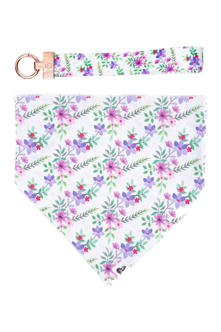 Wildflower Meadow Dog Bandana & Matching Keychain - Aria the Fox