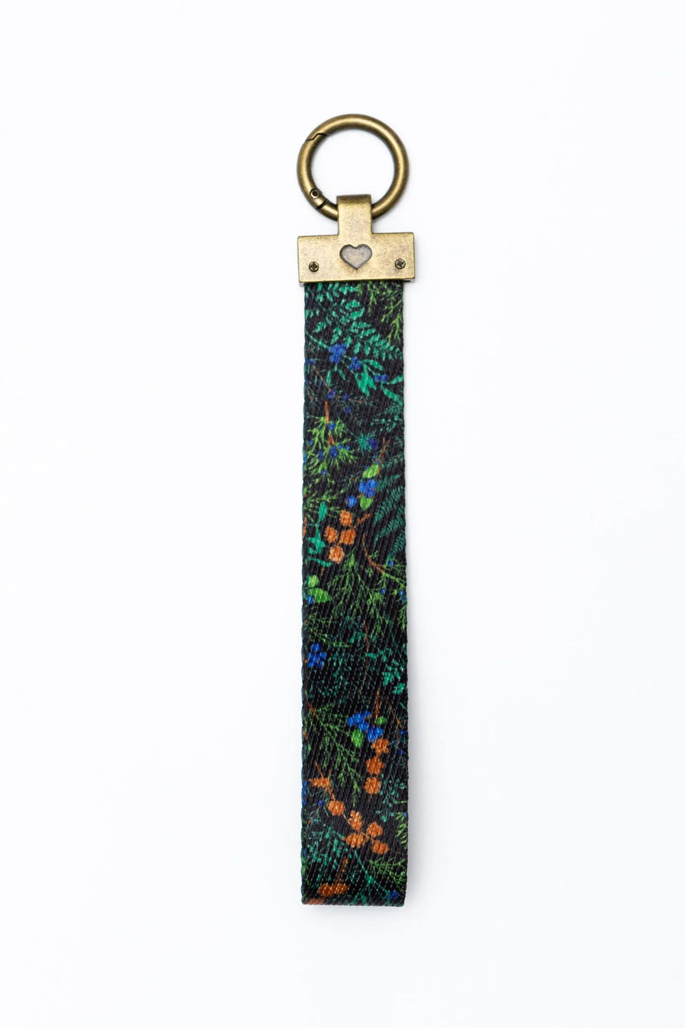 Magical Fern Forest Dog Bandana & Matching Keychain - Aria the Fox