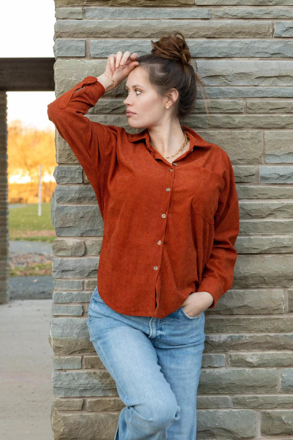 Corduroy Shacket Shacket