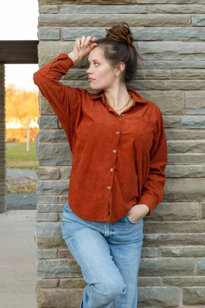 Corduroy Shacket Shacket