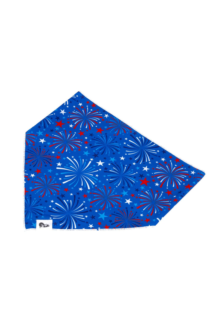 Patriotic Dog Bandana - Aria the Fox