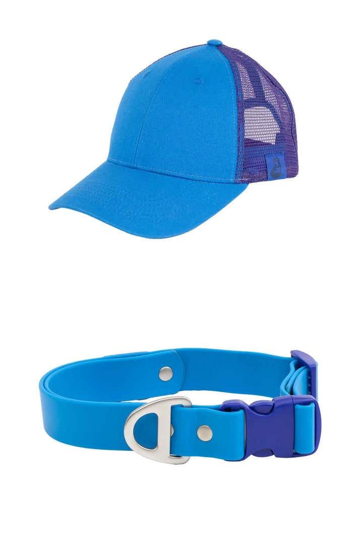 Trucker Hat with Collar Matching Set - Aria the Fox